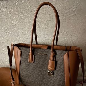 Michael Kors purse with laptop case